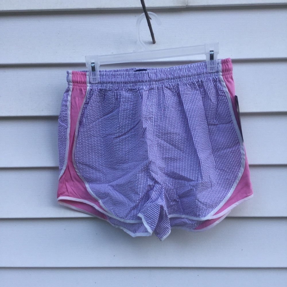 SEERSUCKER SHORTS LAUREN JAMES
